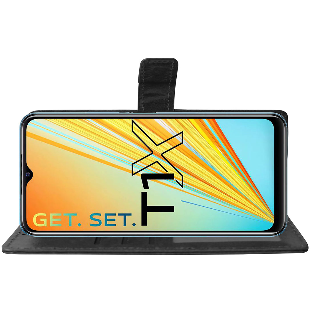 Premium Wallet Flip Cover for Vivo T1x 4G