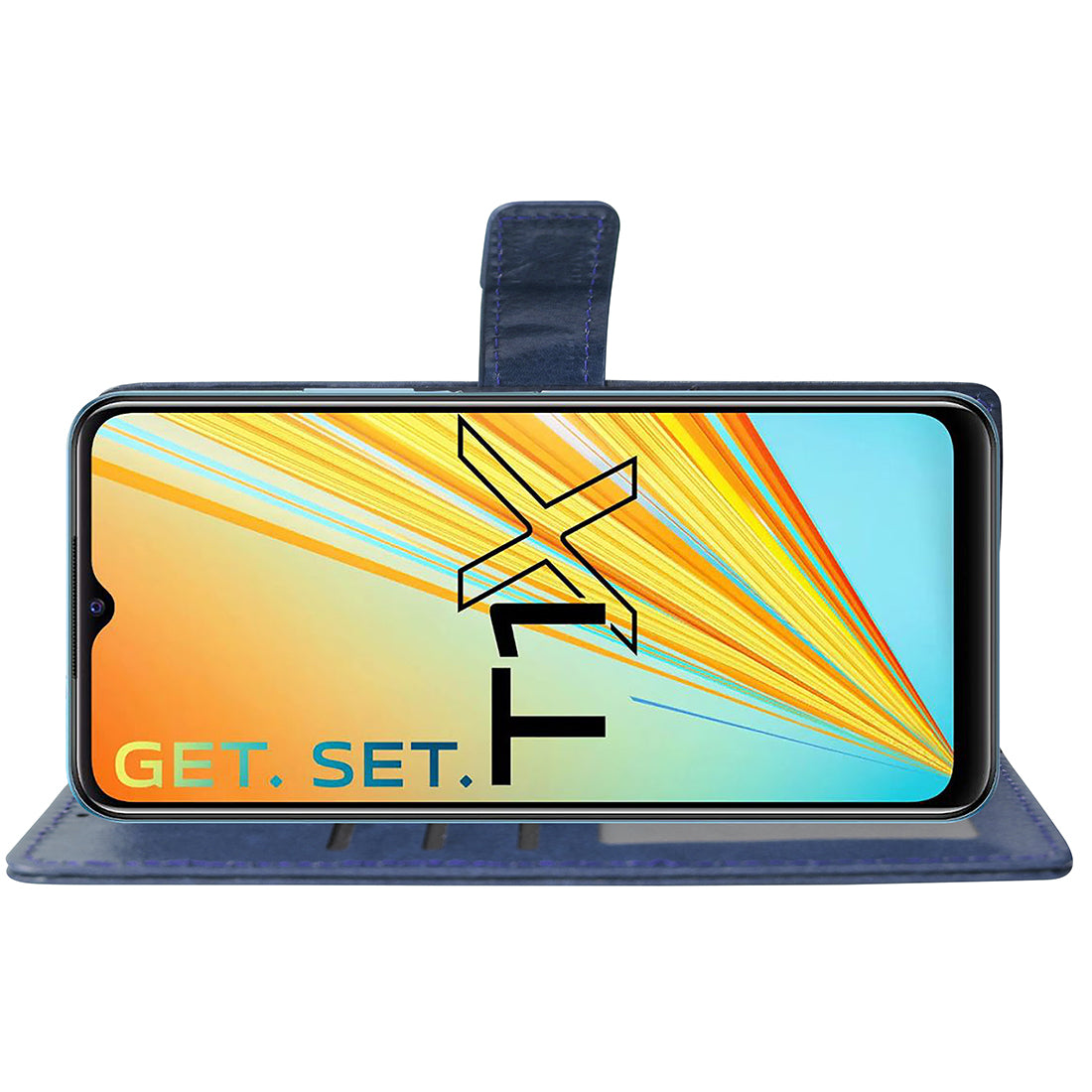 Premium Wallet Flip Cover for Vivo T1x 4G