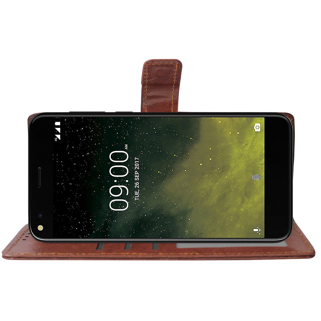 Premium Wallet Flip Cover for Lava Z70 4G