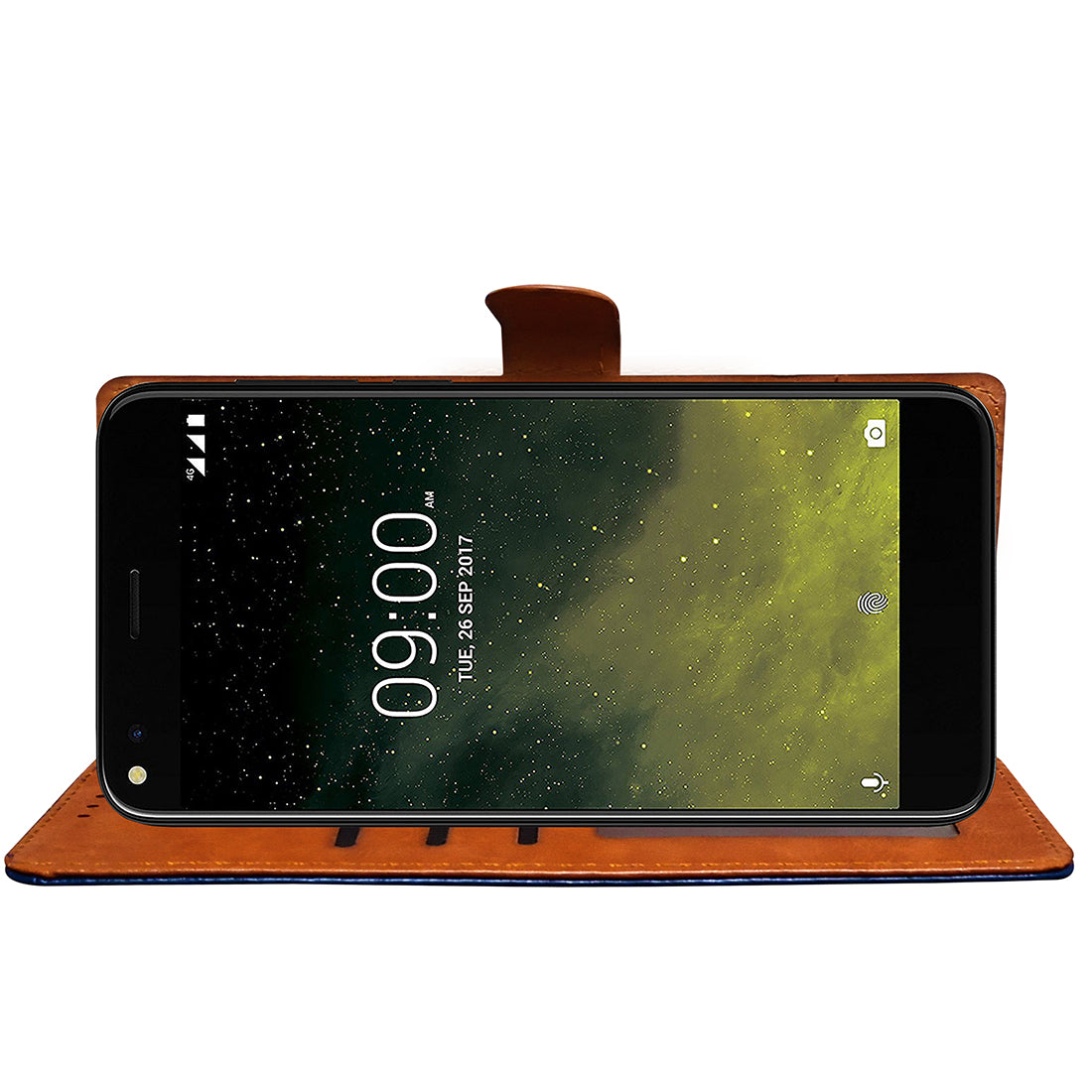 Premium Wallet Flip Cover for Lava Z70 4G