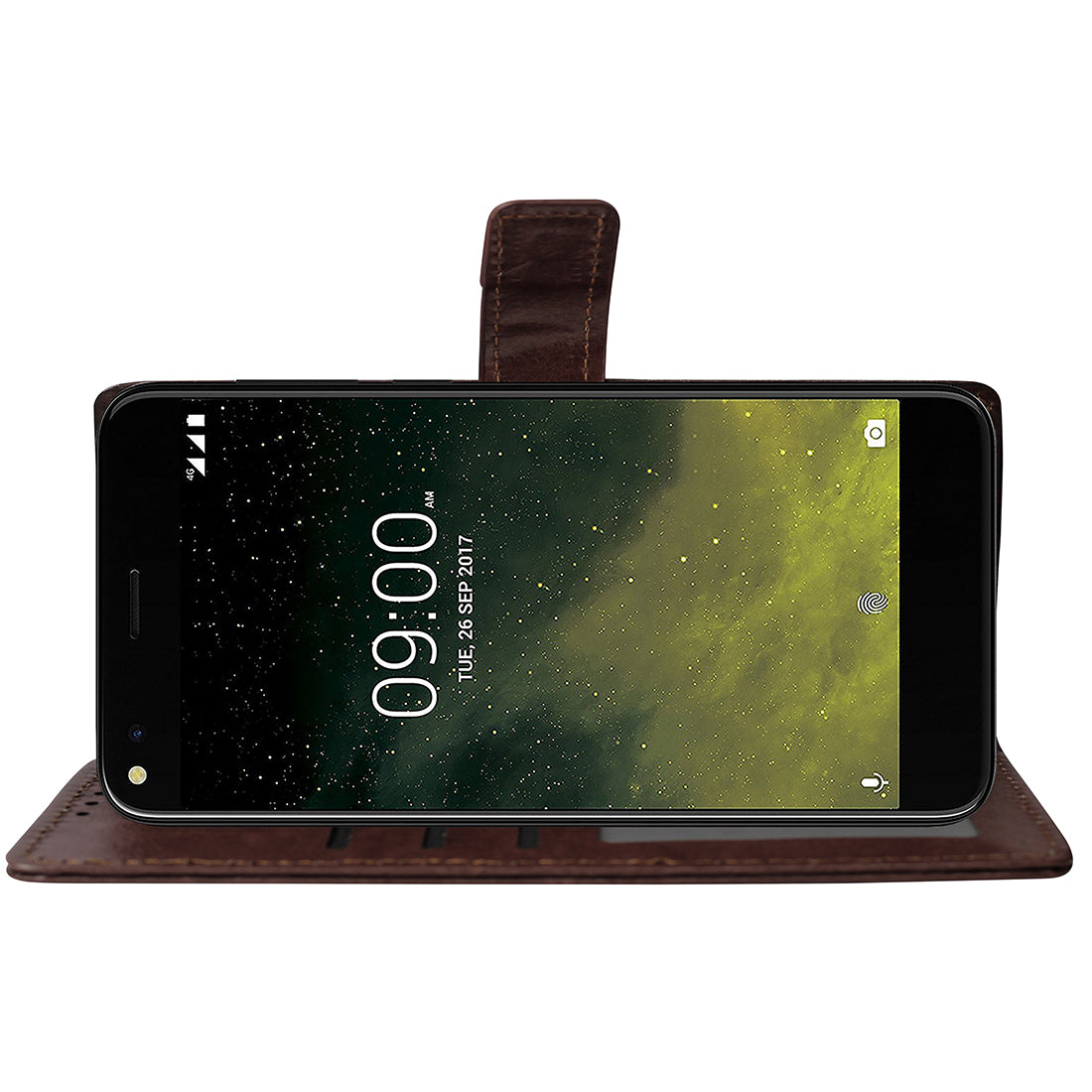 Premium Wallet Flip Cover for Lava Z70 4G