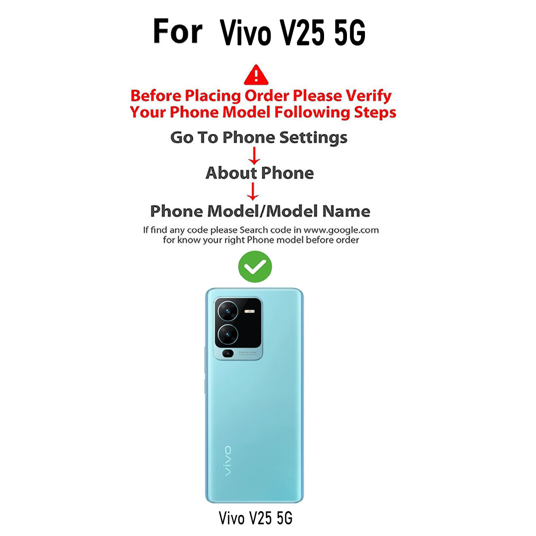 Premium Wallet Flip Cover for Vivo V25 5G
