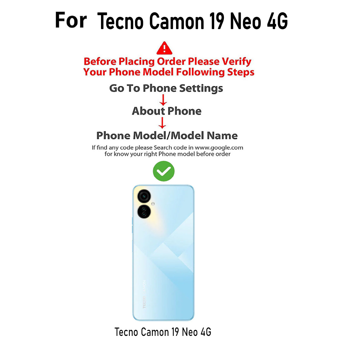 Premium Wallet Flip Cover for Tecno Camon 19 Neo 4G