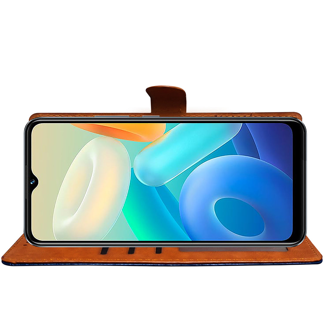 Premium Wallet Flip Cover for Vivo Y02s 4G