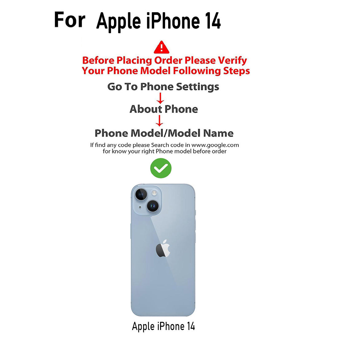 Premium Wallet Flip Cover for Apple iPhone 14