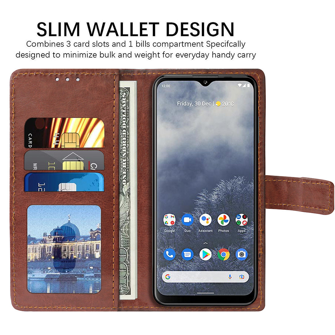 Premium Wallet Flip Cover for Nokia G60 5G