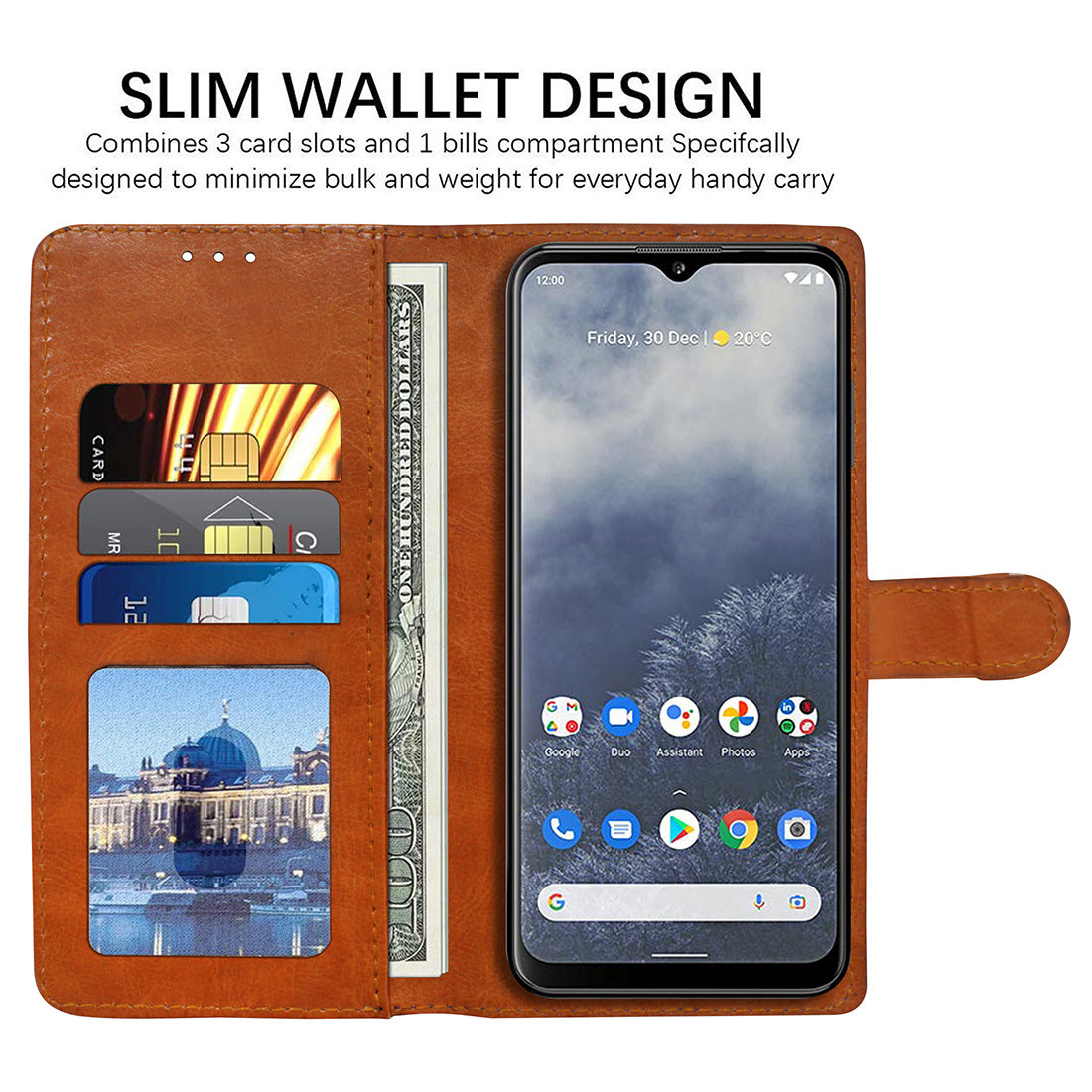 Premium Wallet Flip Cover for Nokia G60 5G