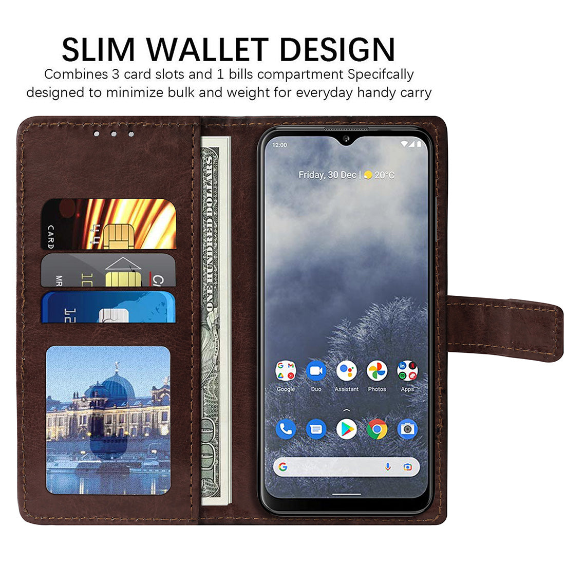 Premium Wallet Flip Cover for Nokia G60 5G