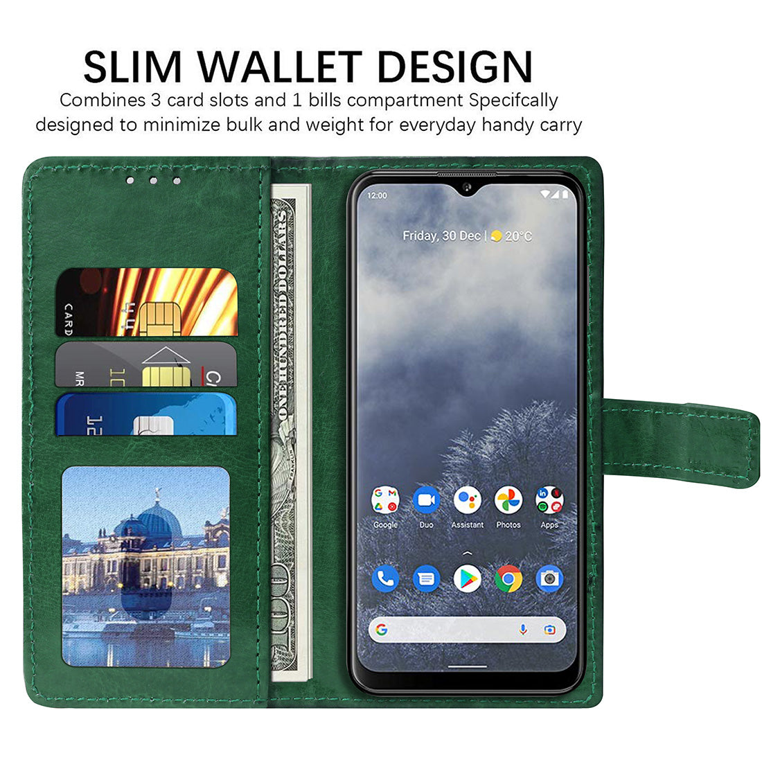 Premium Wallet Flip Cover for Nokia G60 5G
