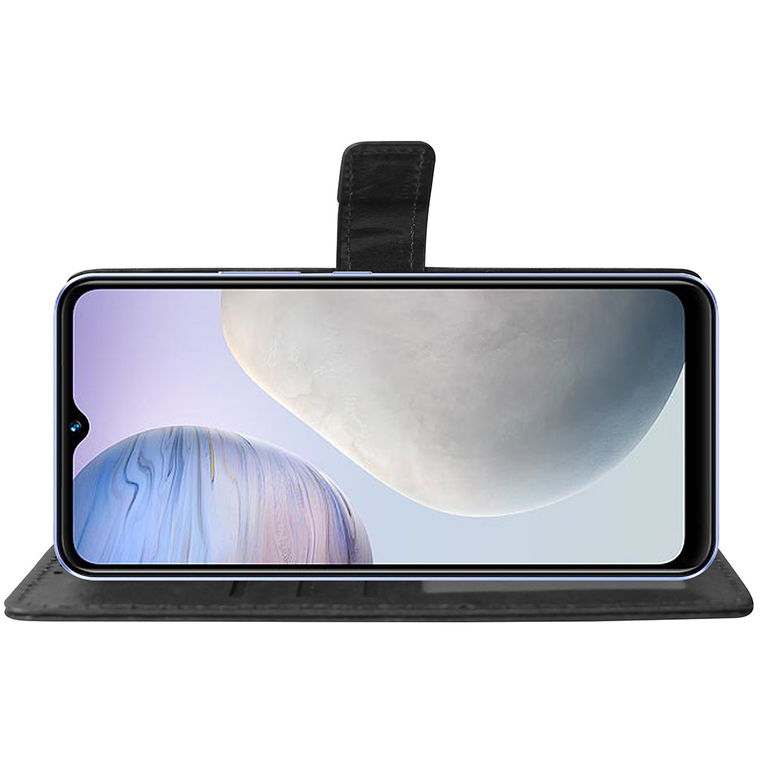 Premium Wallet Flip Cover for Vivo Y02 4G