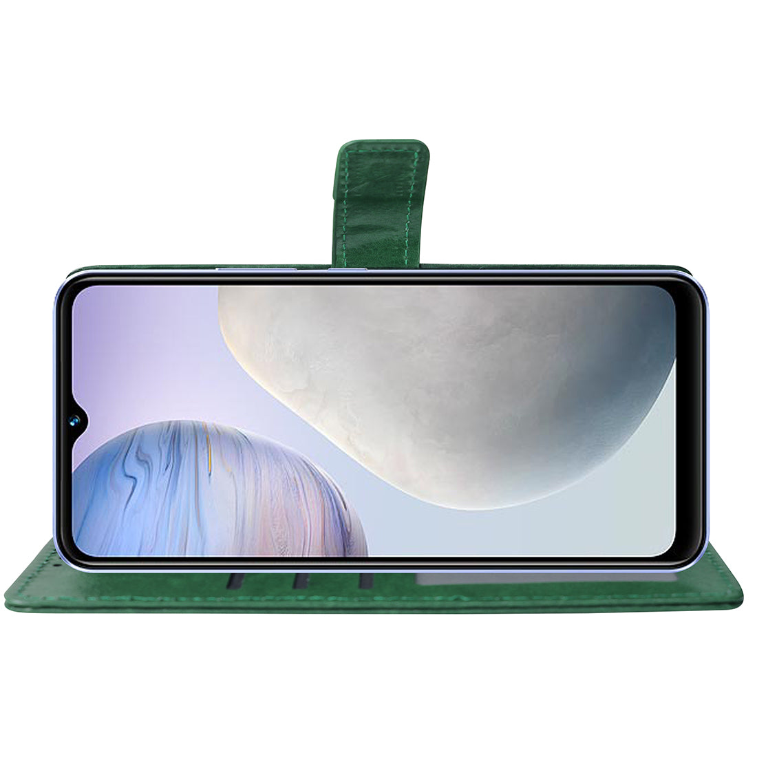Premium Wallet Flip Cover for Vivo Y02 4G