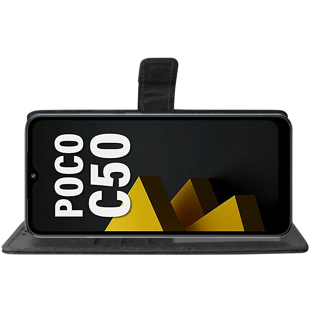 Premium Wallet Flip Cover for Poco C50 4G / C51 4G / Mi Redmi A1 Plus 4G / A2 Plus 4G