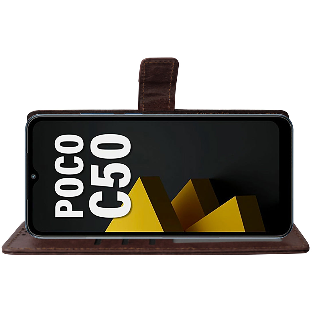 Premium Wallet Flip Cover for Poco C50 4G / C51 4G / Mi Redmi A1 Plus 4G / A2 Plus 4G