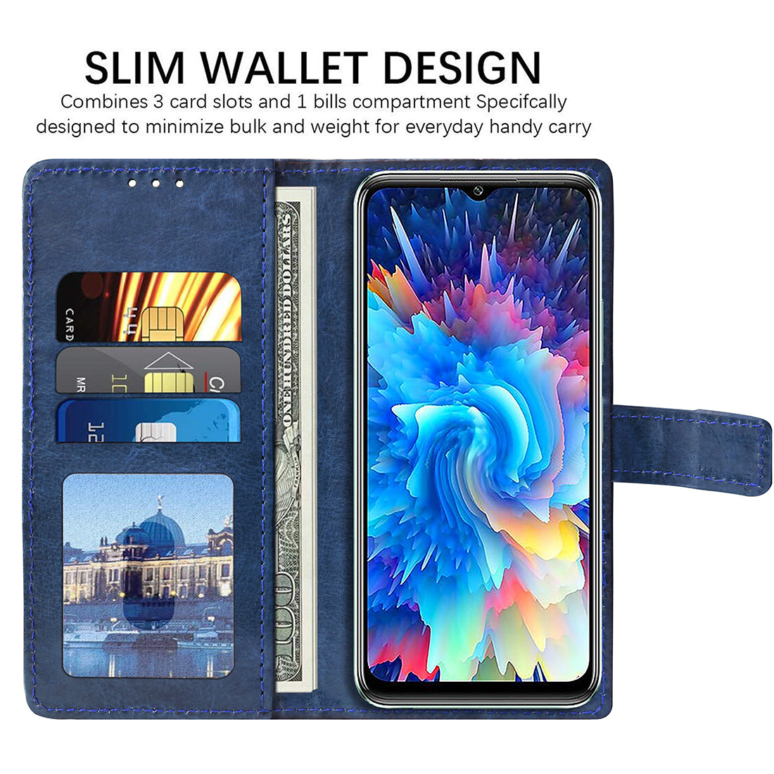 Premium Wallet Flip Cover for Infinix Hot 20 5G