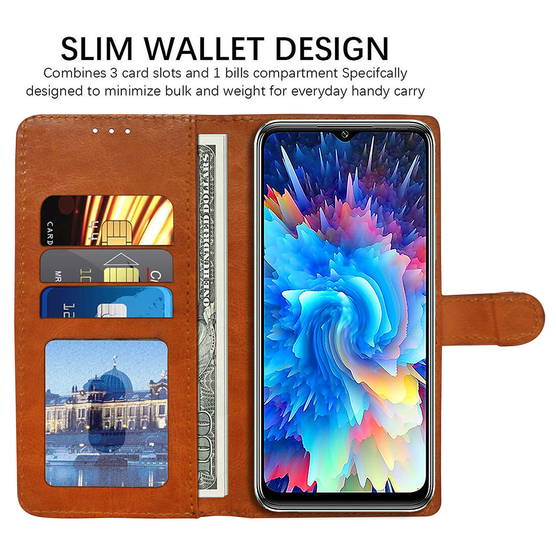 Premium Wallet Flip Cover for Infinix Hot 20 5G