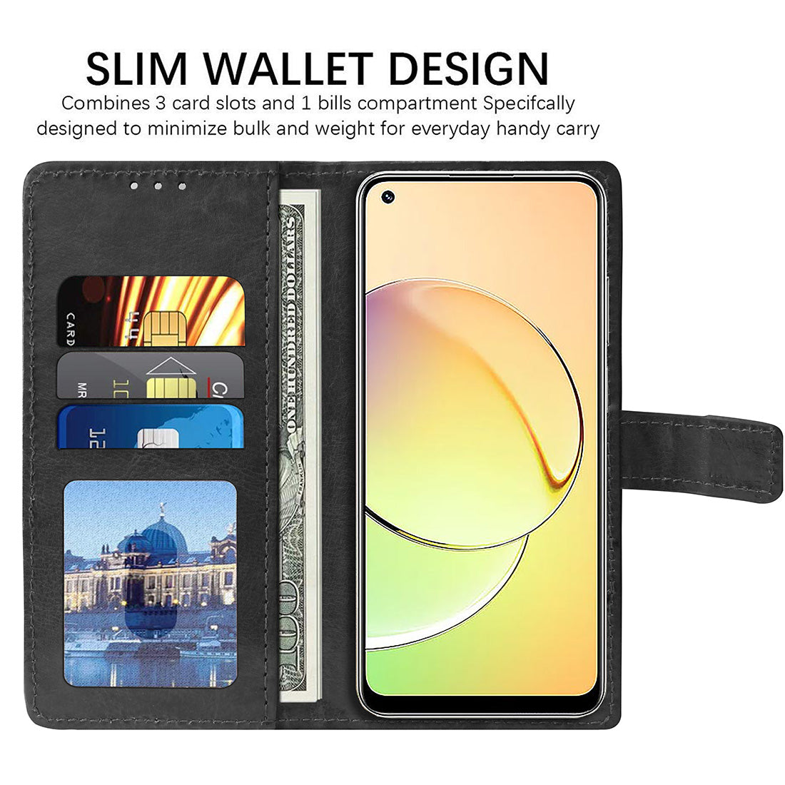 Premium Wallet Flip Cover for Realme 10 4G