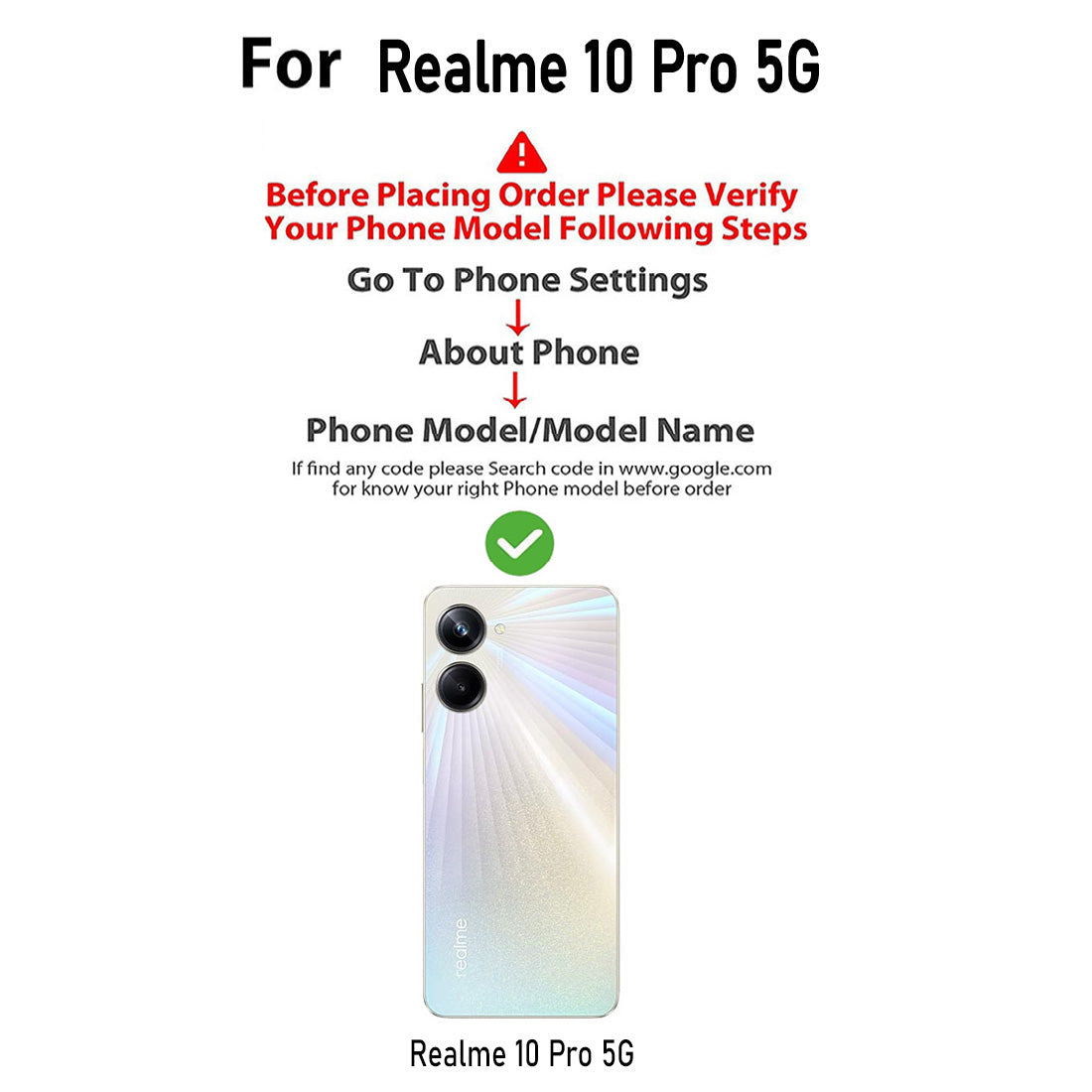 Premium Wallet Flip Cover for Realme 10 Pro 5G