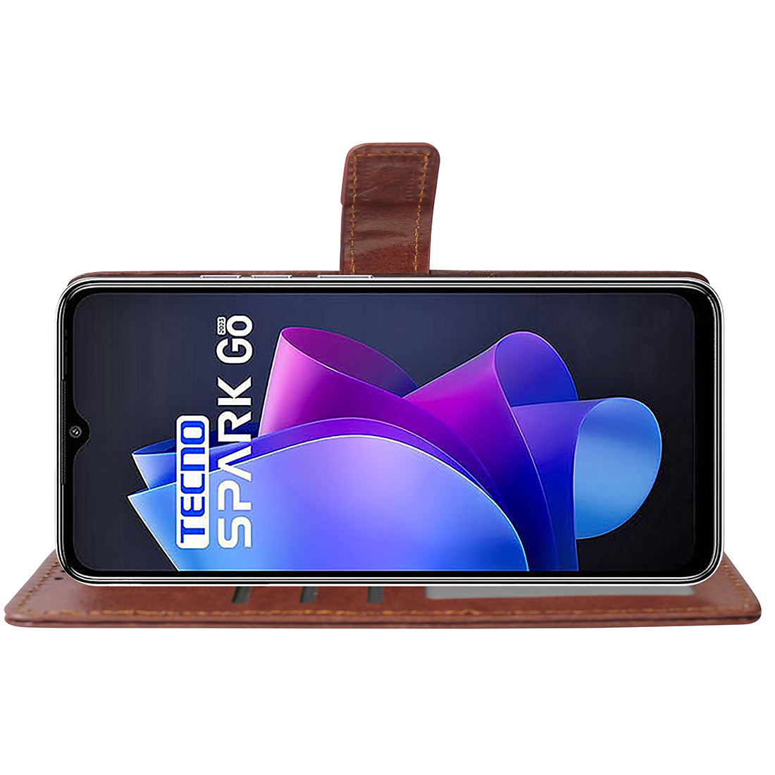 Premium Wallet Flip Cover for Tecno Spark Go (2023) 4G