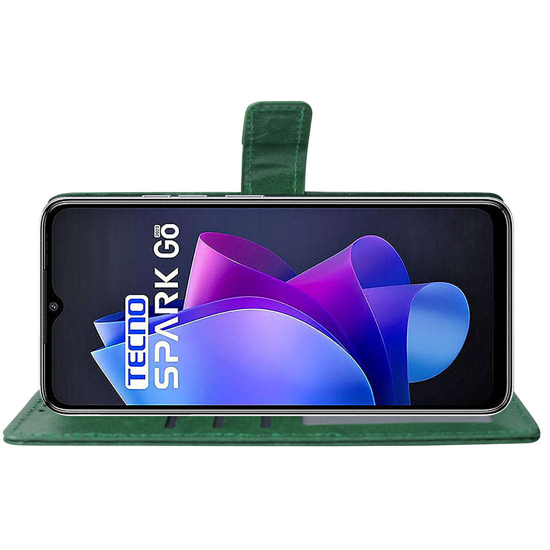 Premium Wallet Flip Cover for Tecno Spark Go (2023) 4G