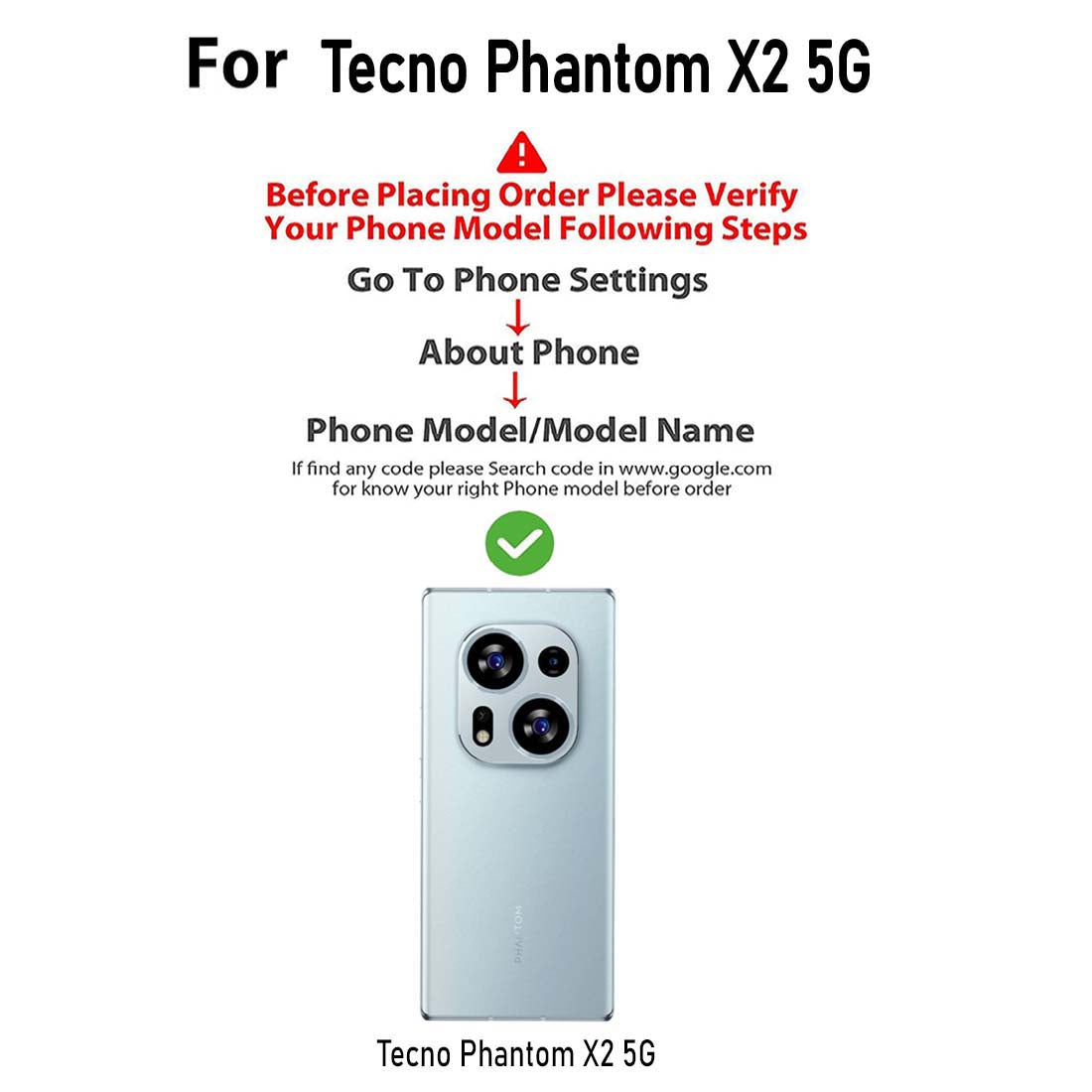 Premium Wallet Flip Cover for Tecno Phantom X2 5G