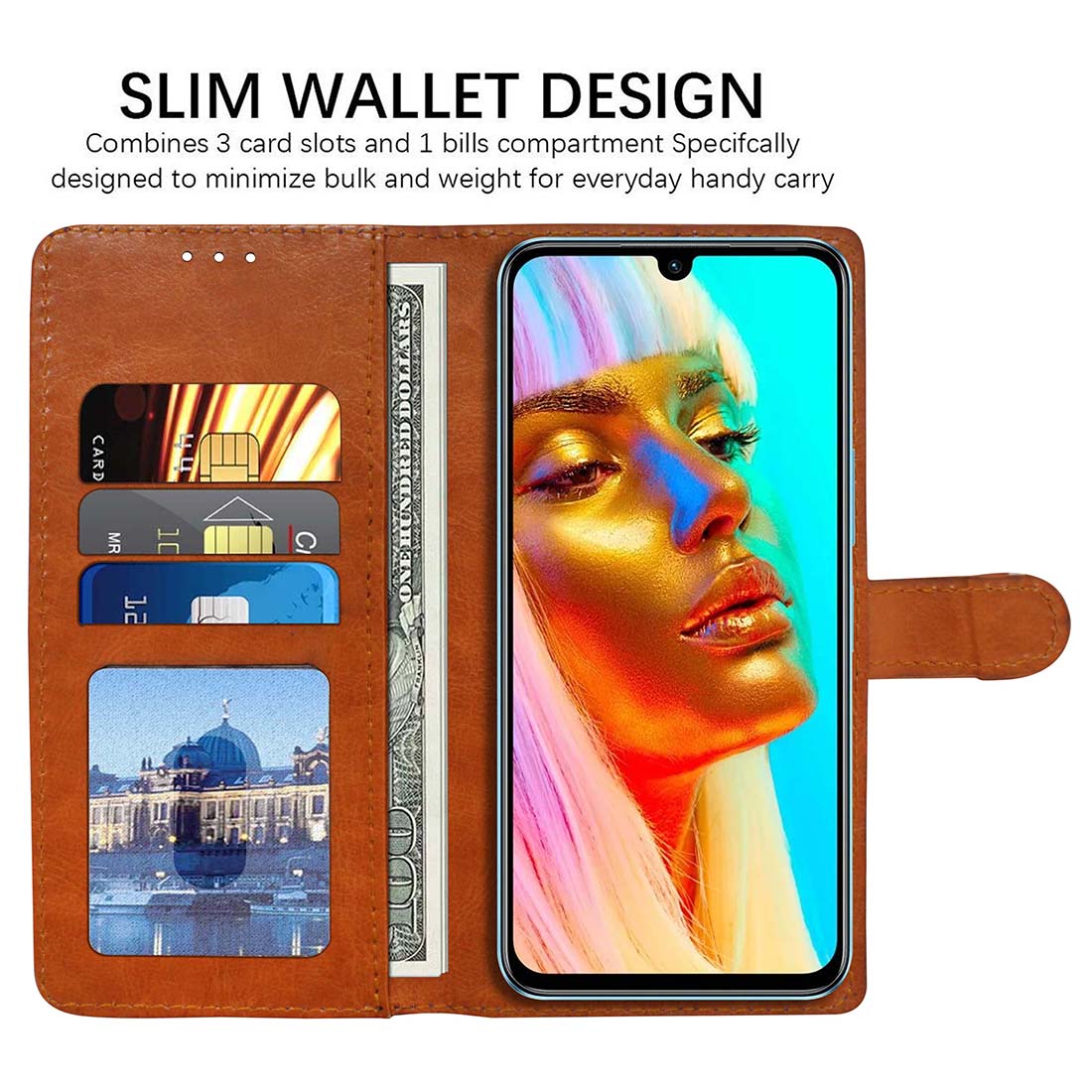 Premium Wallet Flip Cover for Infinix Note 12i 4G