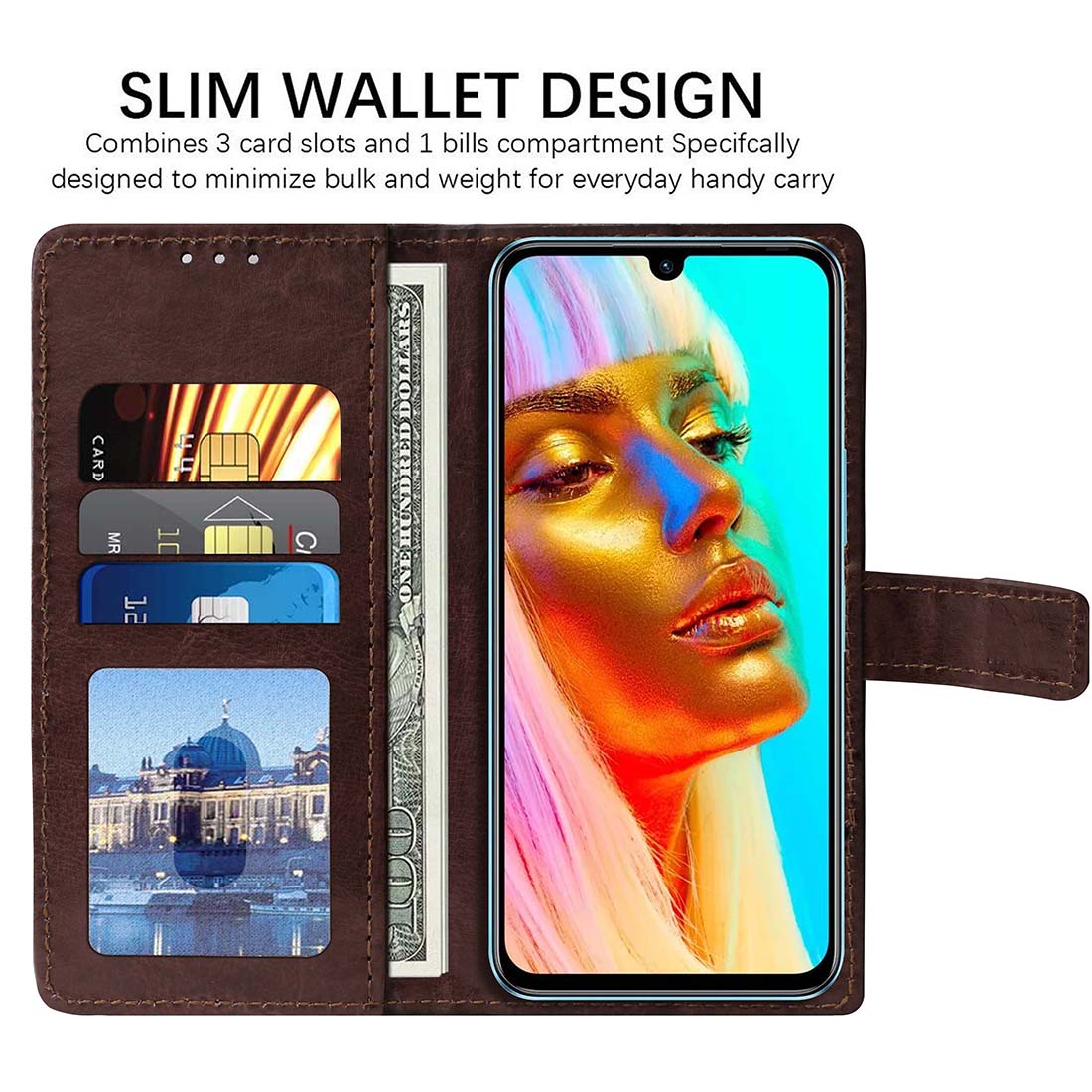 Premium Wallet Flip Cover for Infinix Note 12i 4G