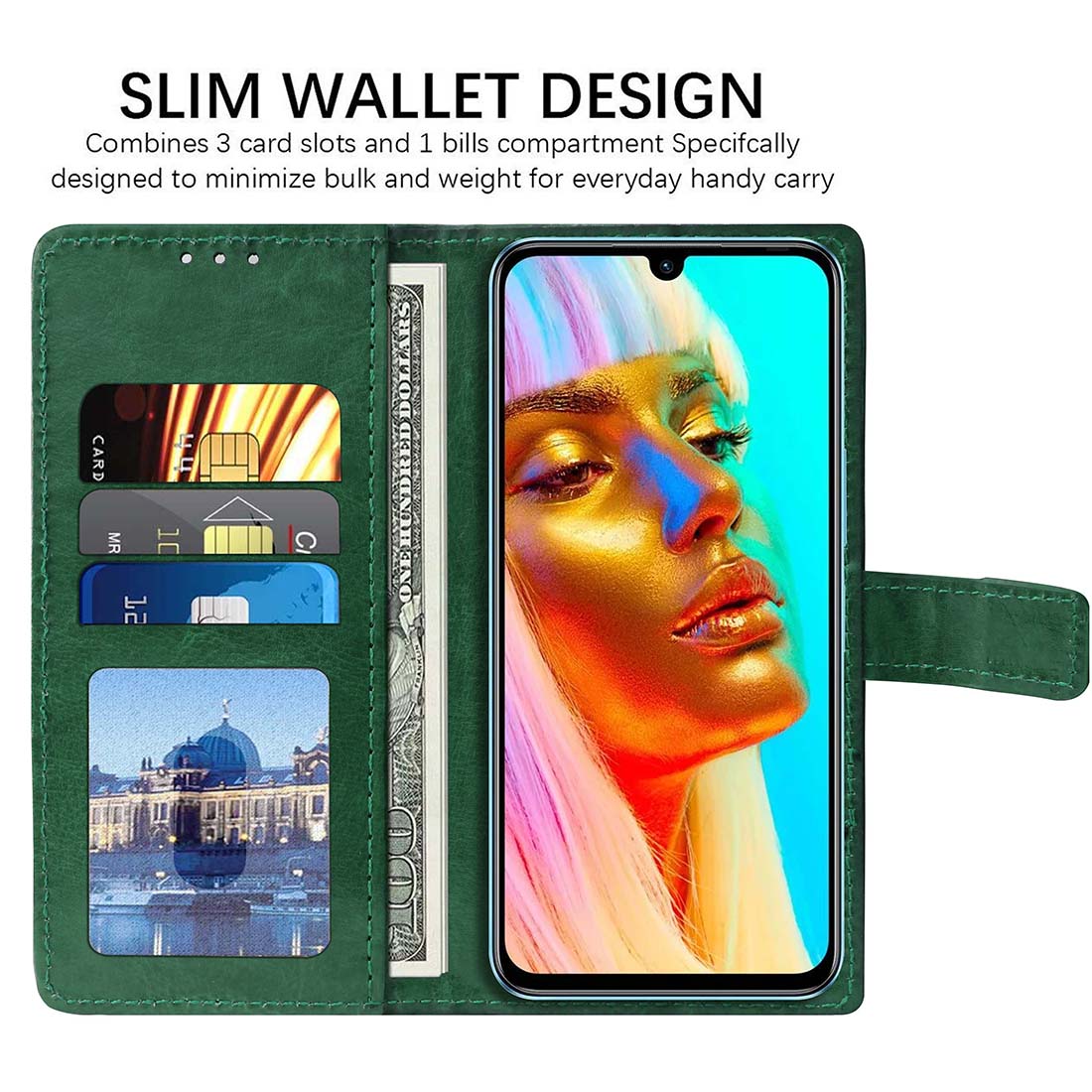 Premium Wallet Flip Cover for Infinix Note 12i 4G