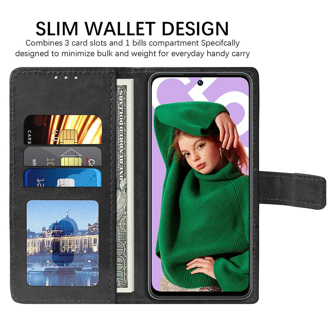 Premium Wallet Flip Cover for Realme C55 5G