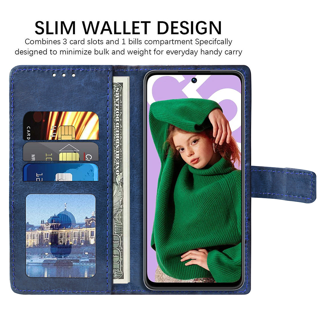 Premium Wallet Flip Cover for Realme C55 5G