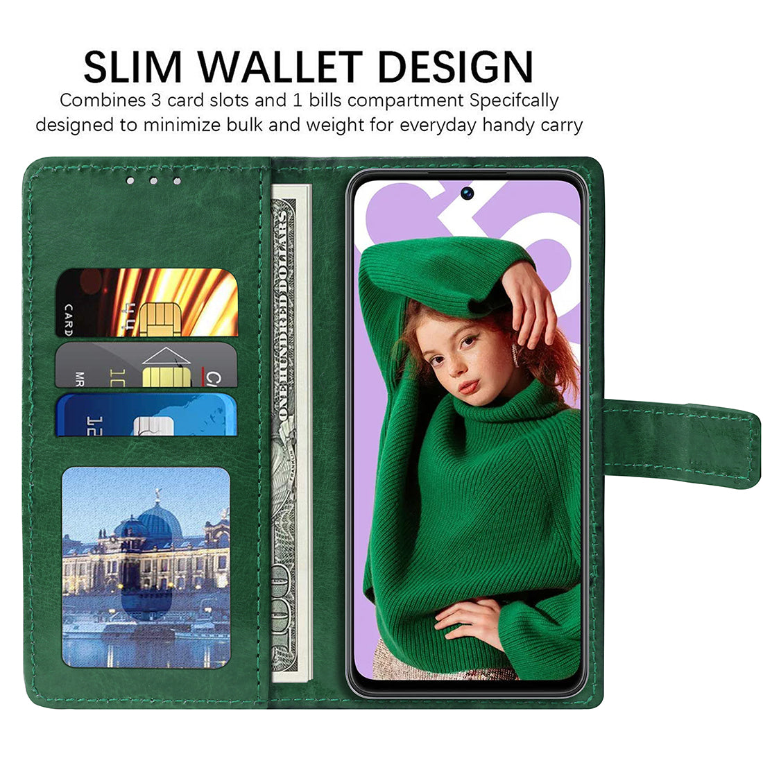 Premium Wallet Flip Cover for Realme C55 5G