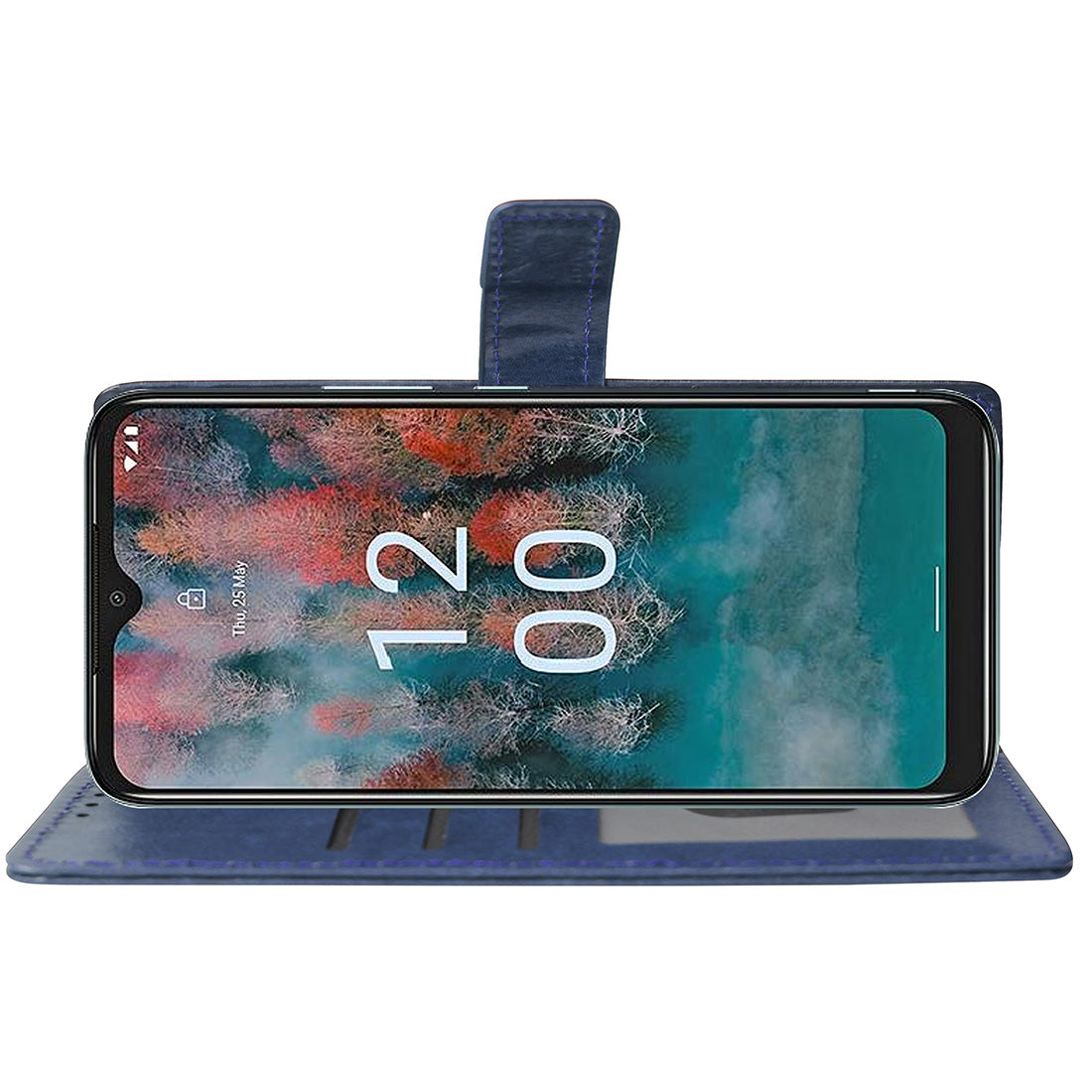 Premium Wallet Flip Cover for Nokia C12 Pro 4G