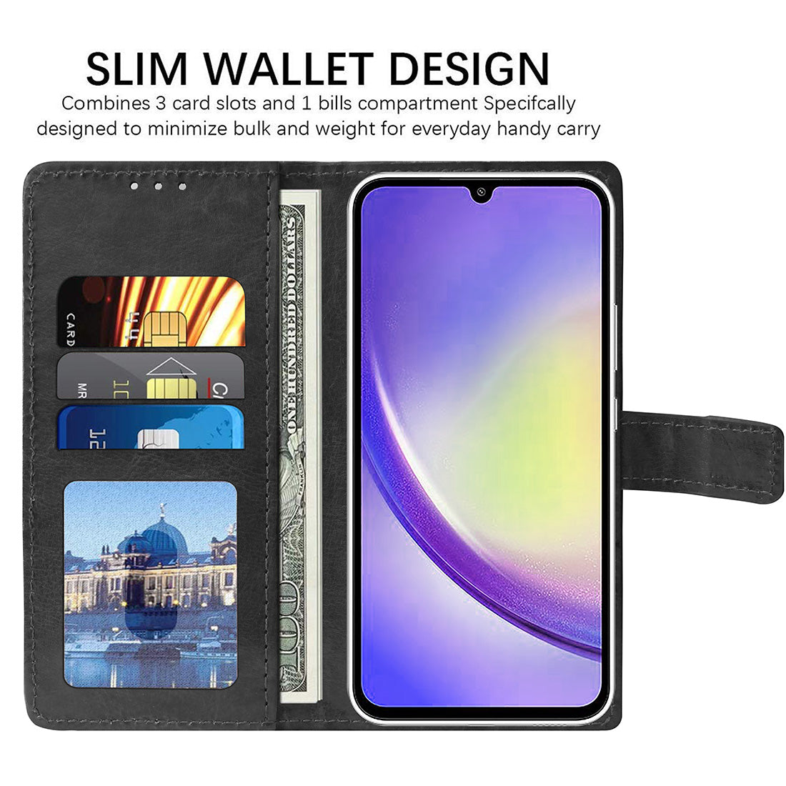 Premium Wallet Flip Cover for Samsung Galaxy A54 5G