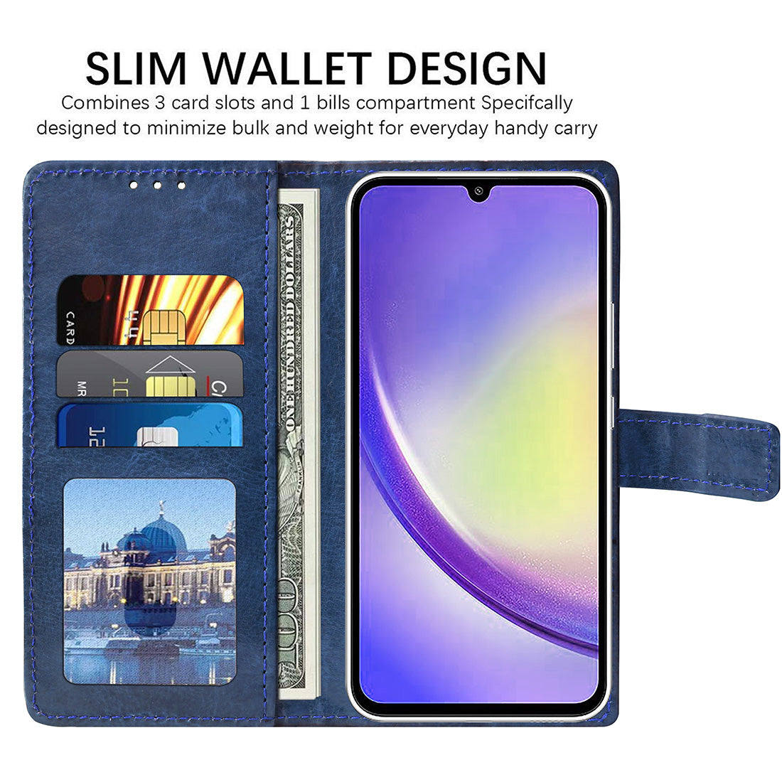 Premium Wallet Flip Cover for Samsung Galaxy A54 5G