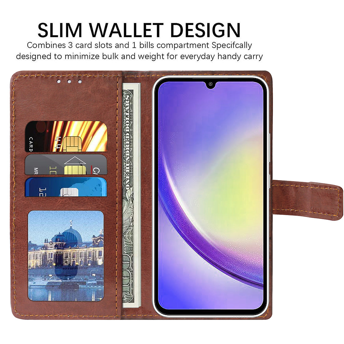 Premium Wallet Flip Cover for Samsung Galaxy A54 5G