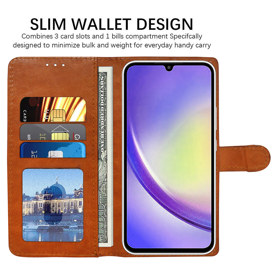 Premium Wallet Flip Cover for Samsung Galaxy A54 5G