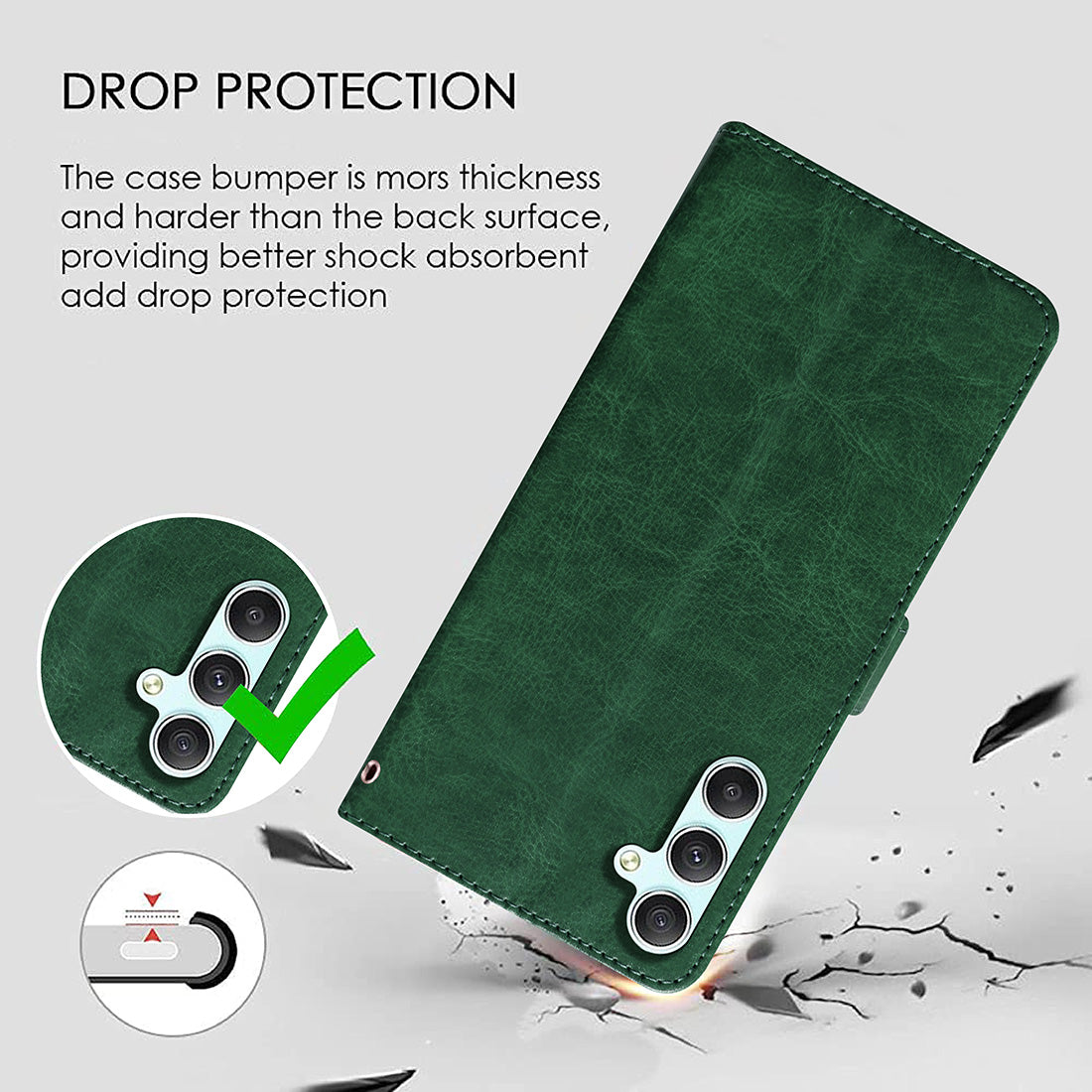 Premium Wallet Flip Cover for Samsung Galaxy A54 5G