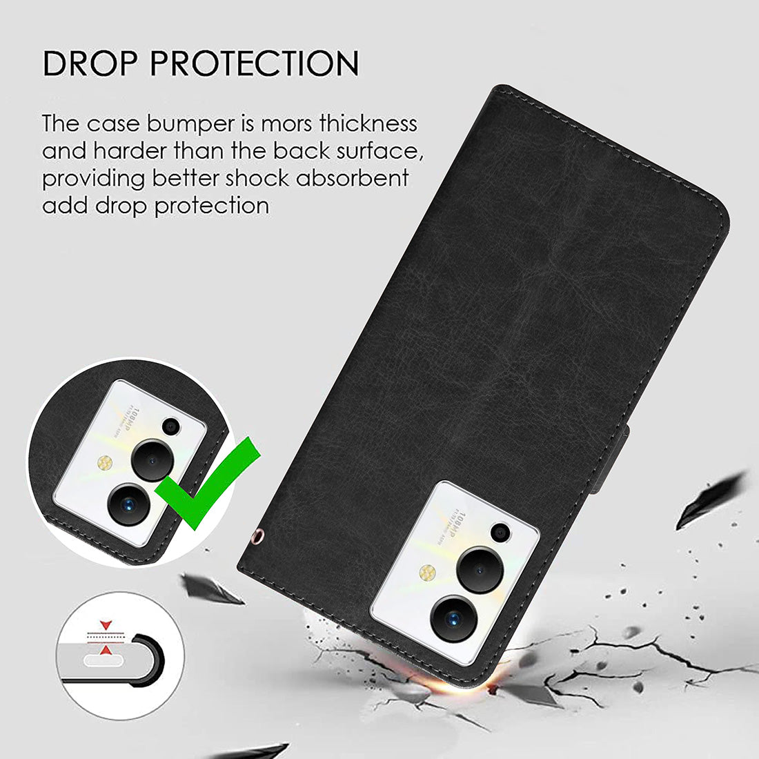 Premium Wallet Flip Cover for Infinix Note 12 Pro 5G