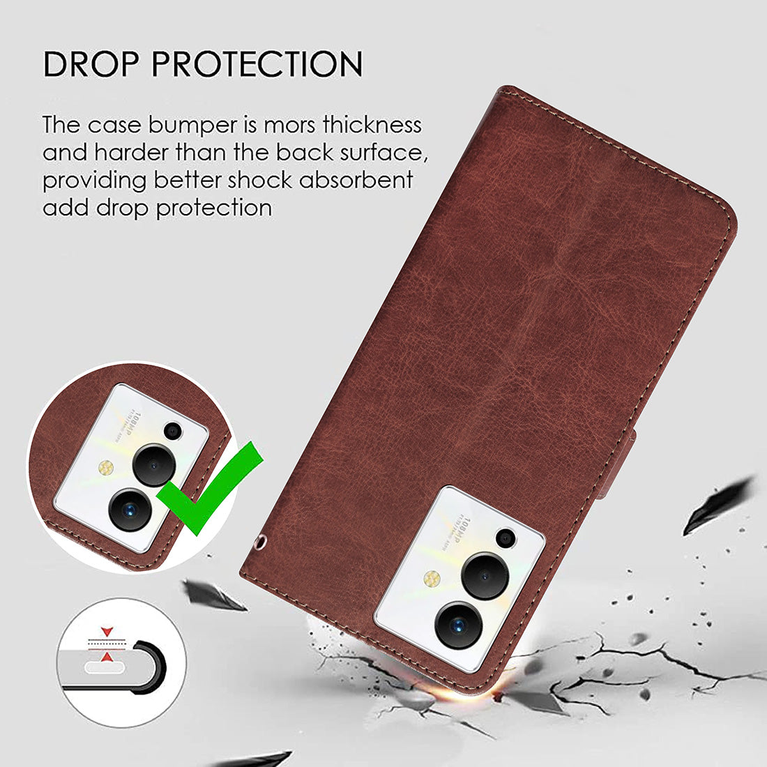 Premium Wallet Flip Cover for Infinix Note 12 Pro 5G