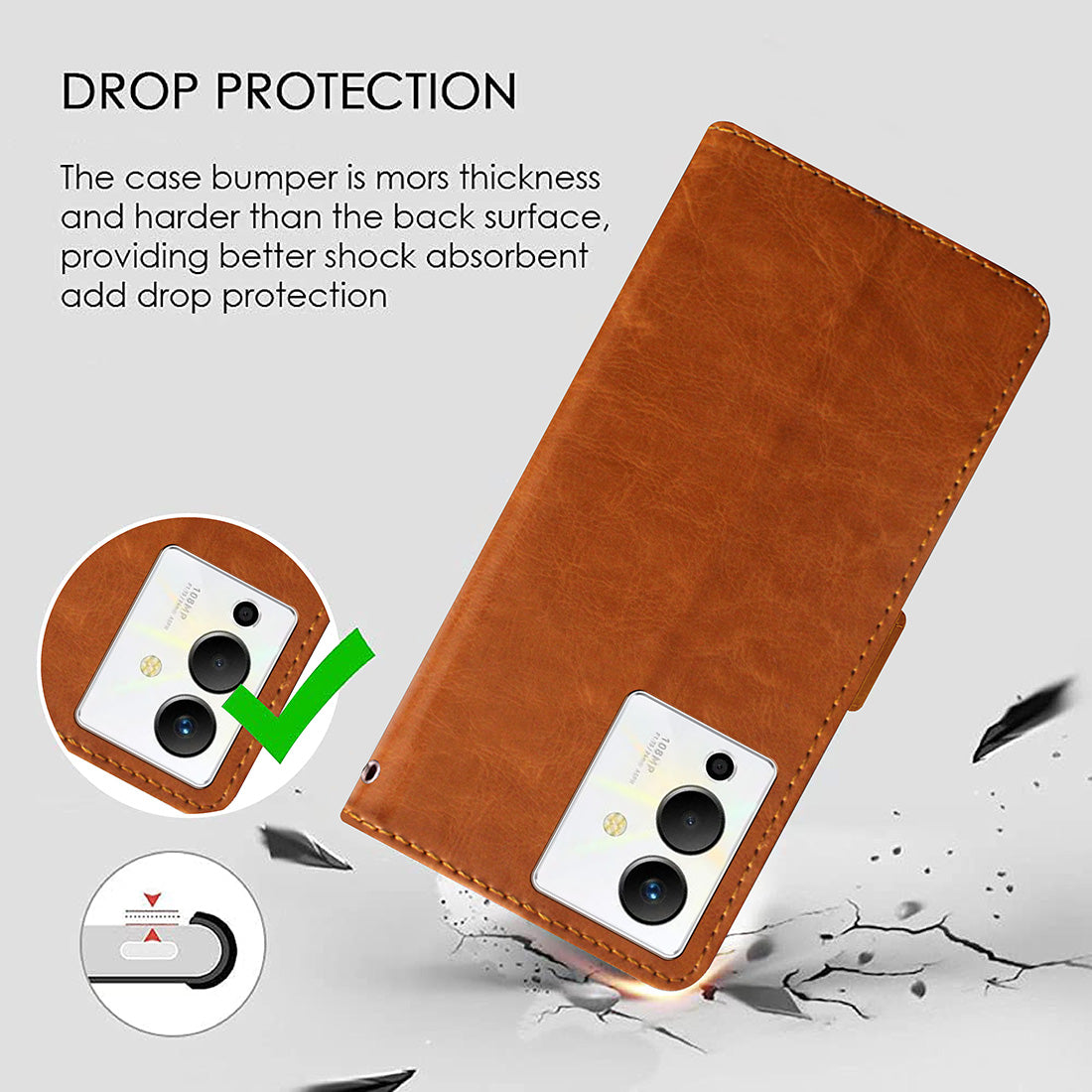 Premium Wallet Flip Cover for Infinix Note 12 Pro 5G