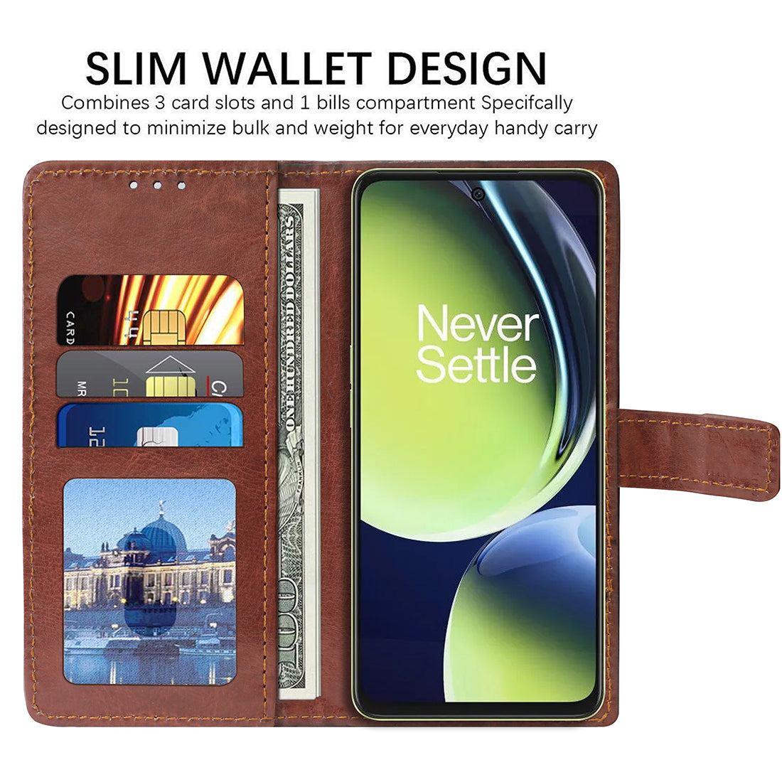 Premium Wallet Flip Cover for OnePlus Nord CE 3 Lite 5G