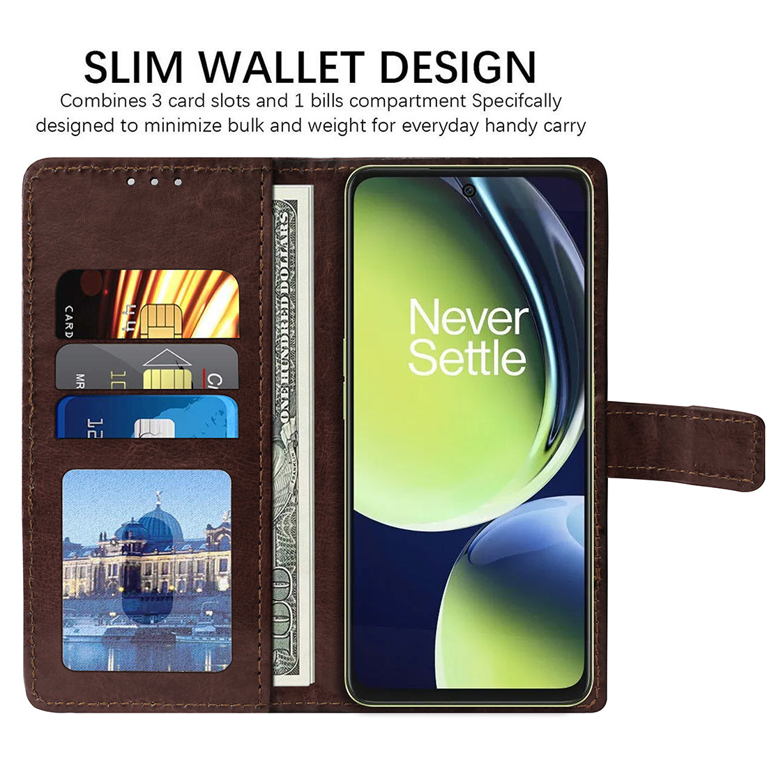 Premium Wallet Flip Cover for OnePlus Nord CE 3 Lite 5G