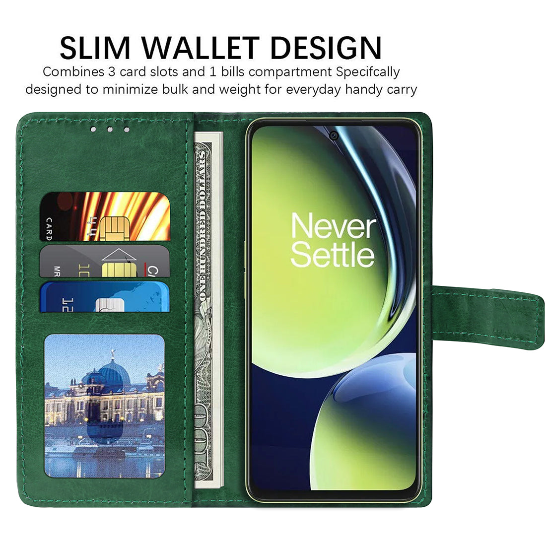 Premium Wallet Flip Cover for OnePlus Nord CE 3 Lite 5G