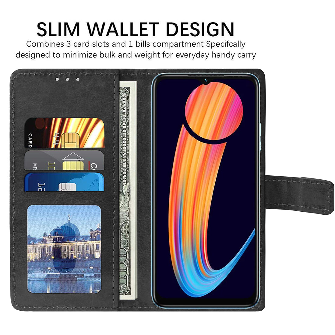 Premium Wallet Flip Cover for Infinix Hot 30i 4G