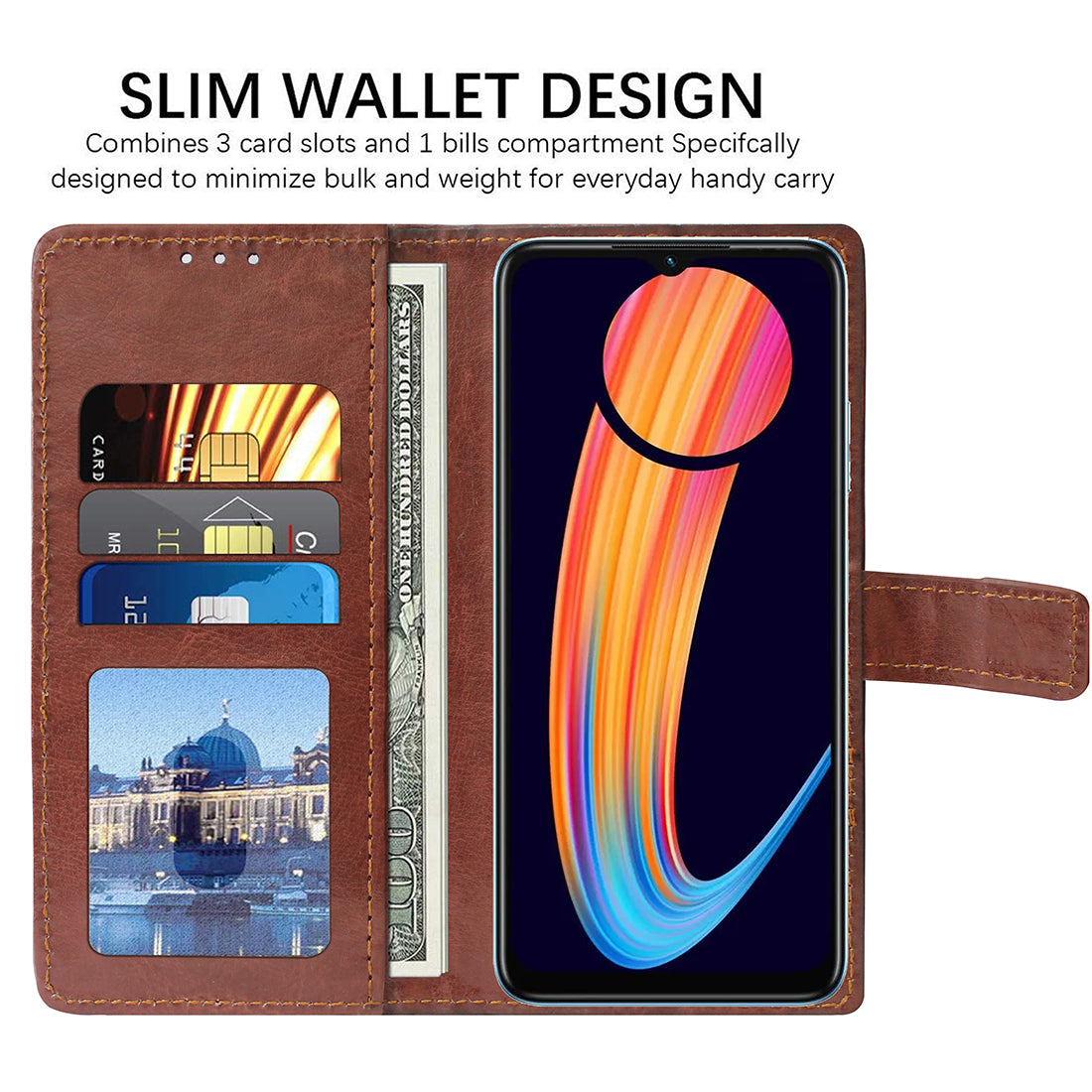 Premium Wallet Flip Cover for Infinix Hot 30i 4G