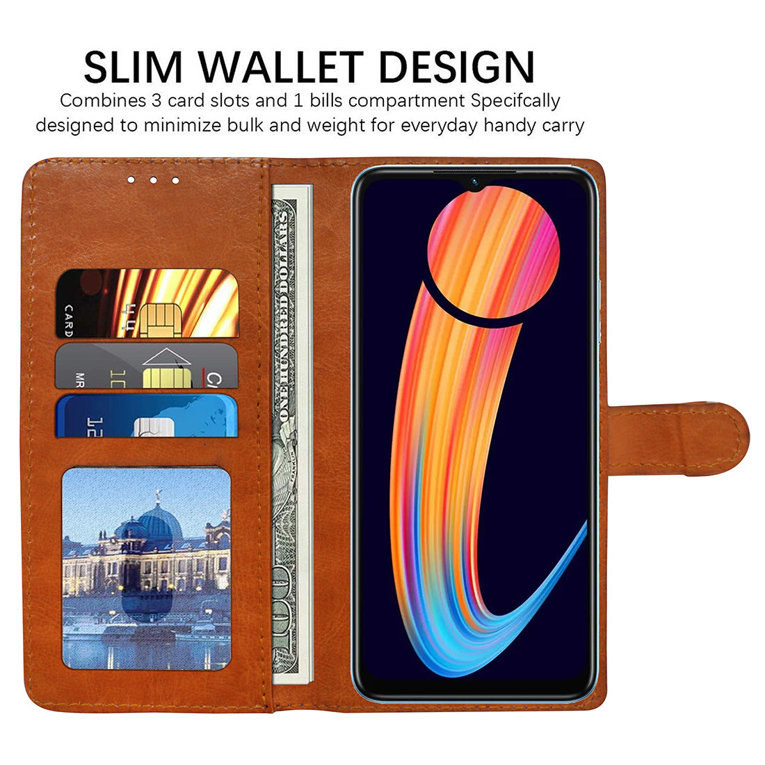 Premium Wallet Flip Cover for Infinix Hot 30i 4G