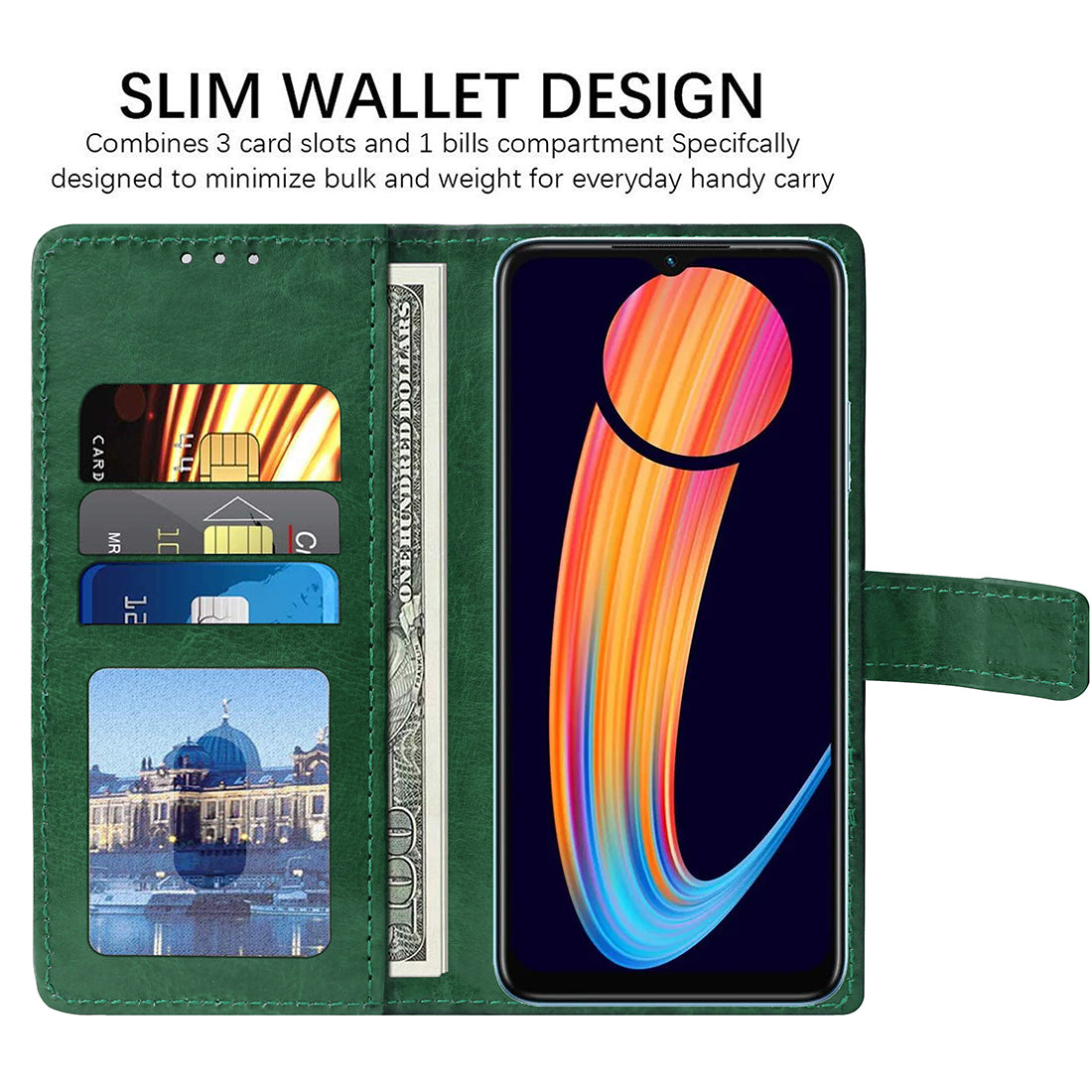 Premium Wallet Flip Cover for Infinix Hot 30i 4G