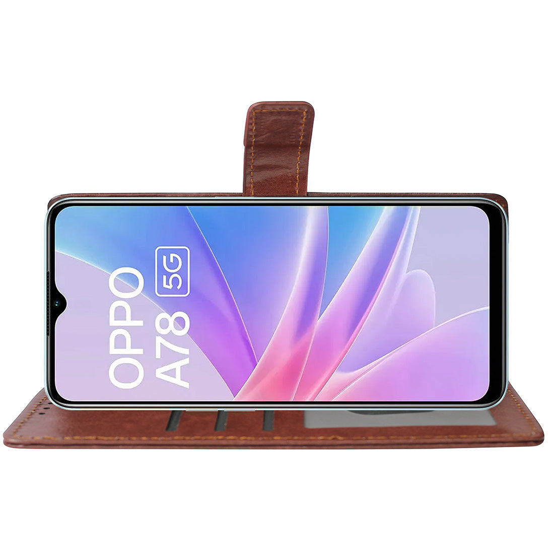 Premium Wallet Flip Cover for Oppo A78 5G / A58 5G