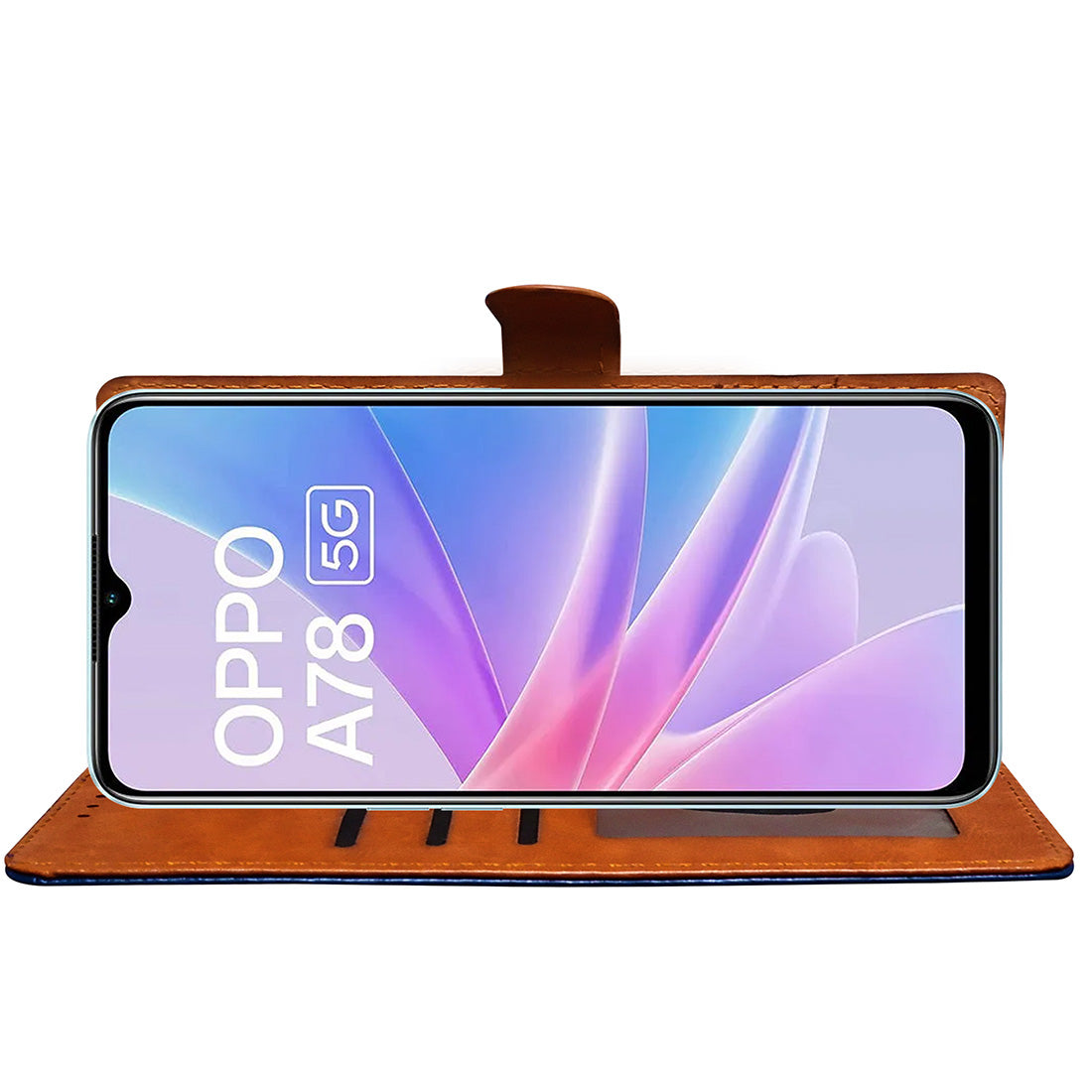 Premium Wallet Flip Cover for Oppo A78 5G / A58 5G