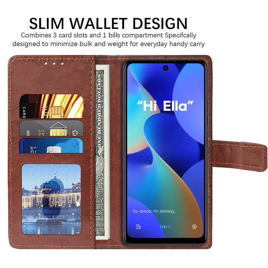 Premium Wallet Flip Cover for Tecno Spark 10 Pro 5G