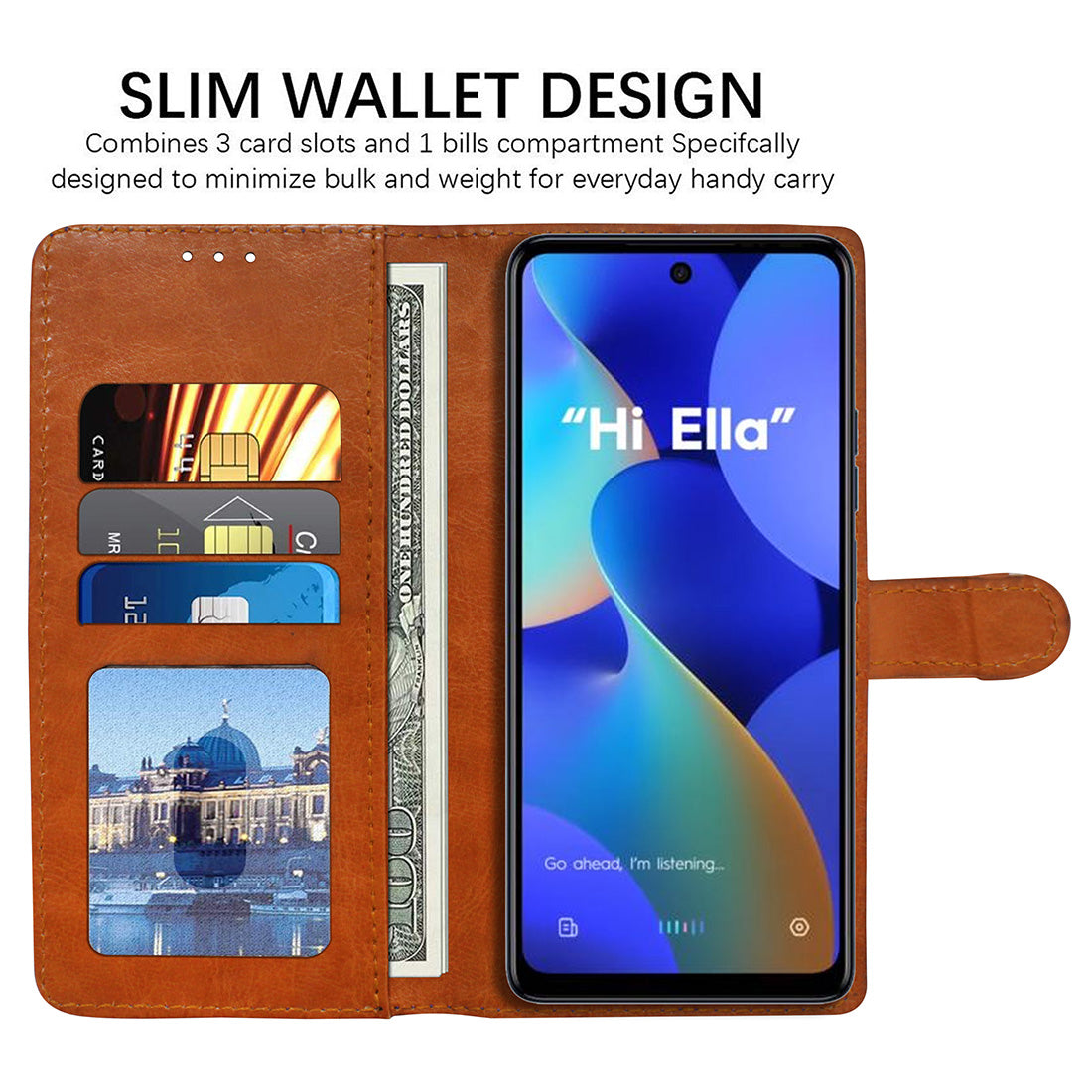 Premium Wallet Flip Cover for Tecno Spark 10 Pro 5G